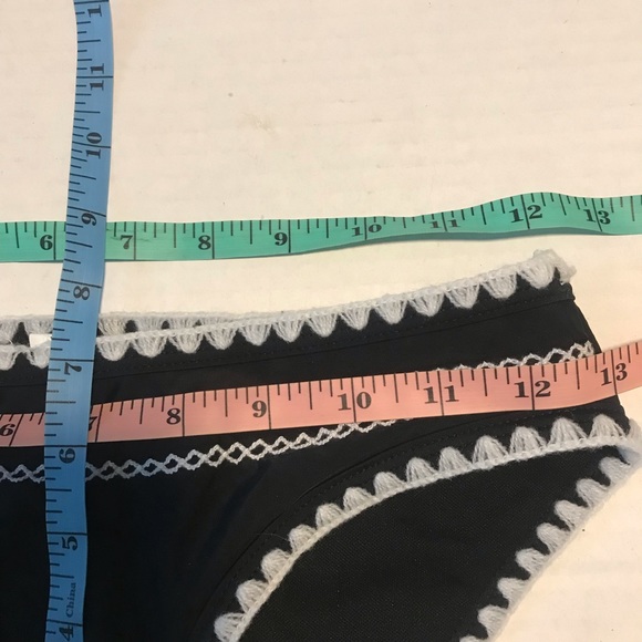 Bandeau Bikini Crochet Peekaboo Cross Shell Stitch - Picture 4 of 16